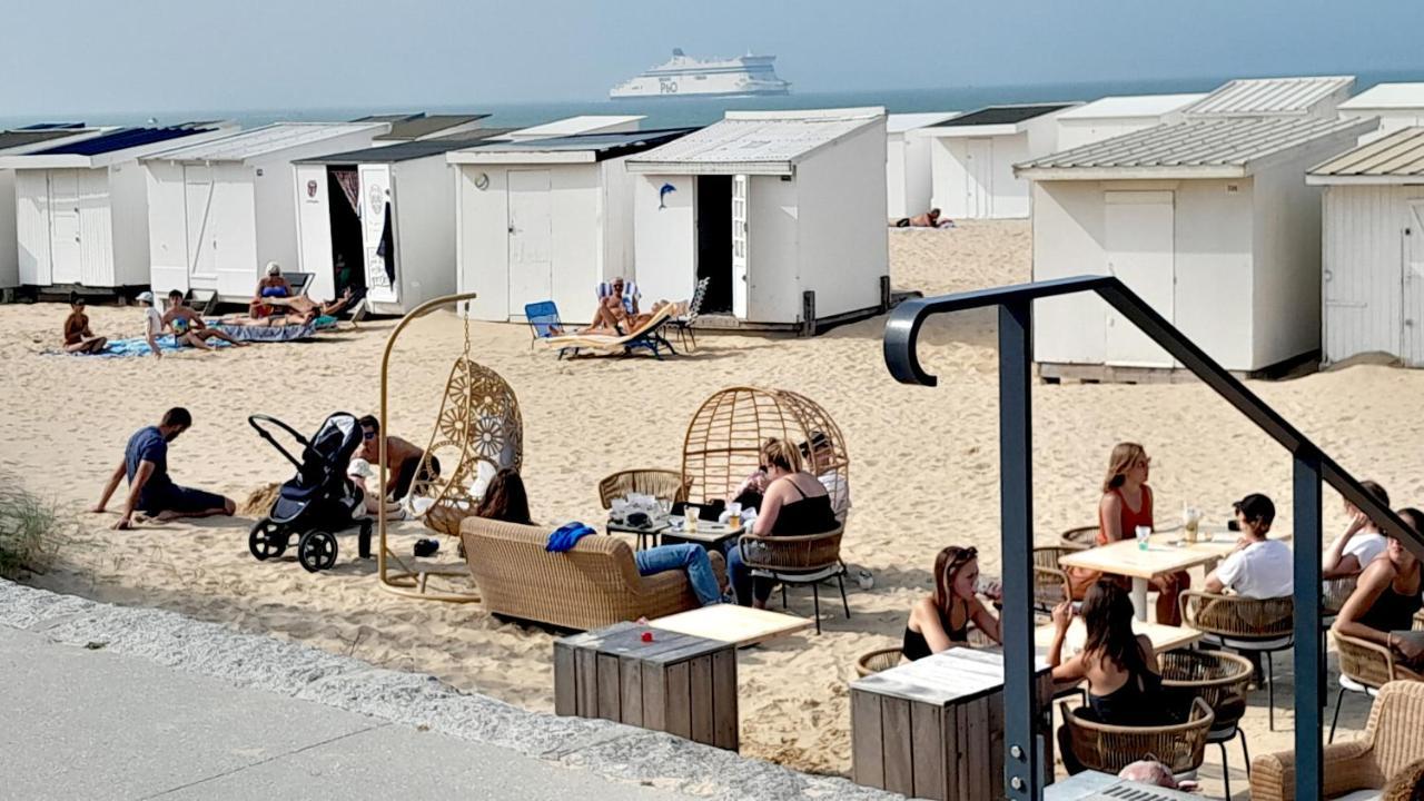Studio Plage, Vue Mer Et Dragon, Garage Pour Moto Calais Buitenkant foto