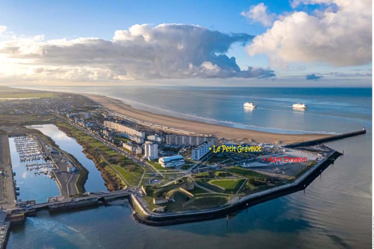 Studio Plage, Vue Mer Et Dragon, Garage Pour Moto Calais Buitenkant foto