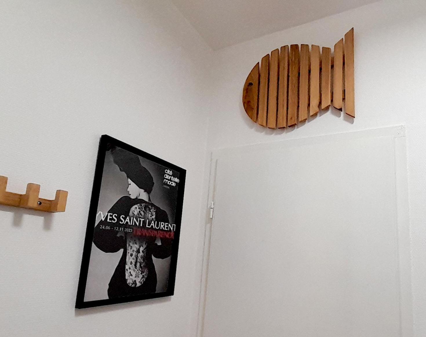 Studio Plage, Vue Mer Et Dragon, Garage Pour Moto Calais Buitenkant foto